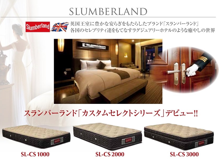 フランスベッド製品スランバーランド